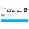 Brittny Gloves Vinyl 50Pcbox Black