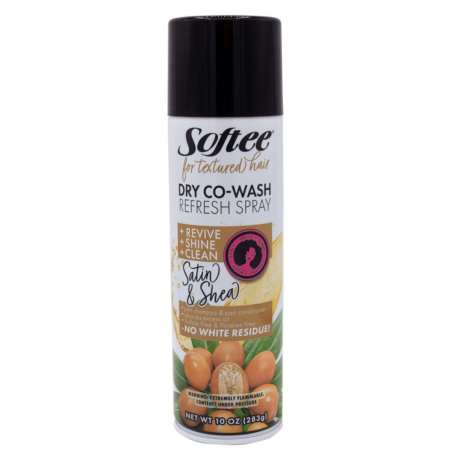 Dry Co-Wash Refresh Spray Satin  Shea